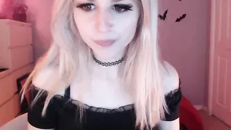 serafina sweet lady takes off her dress