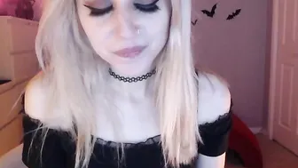 serafina sweet lady takes off her dress