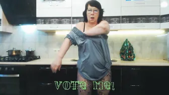 LIUDMILA manyvids shy slut caresses shaved cunt