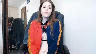 HarleyHeartstop manyvids lustful student shows pussy