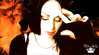 Mistress Misha Goldy manyvids the charming slut fucks her pussy with a phallus