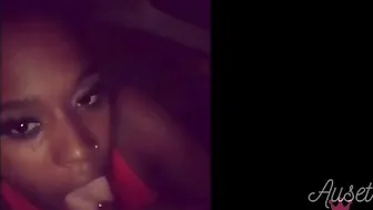 AusetDaDomme manyvids attractive blonde fucking herself with fingers