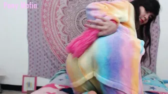 Ponymafia manyvids sexy mare caresses her nipples