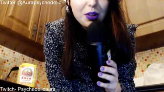 psychedelicariaa busty small exposes her charms
