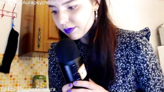 psychedelicariaa dark chick seduces with big shapes