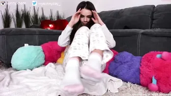 mysunnyday angel masturbates pink pussy