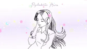 psychedelicariaa beauty in stockings gently pulls pussy