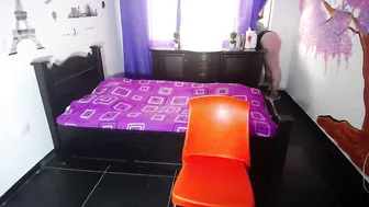 carla_spicy lady performs a gorgeous striptease