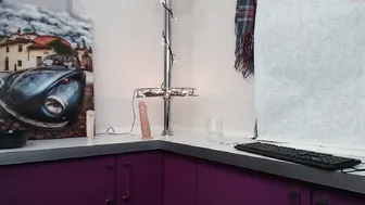 chrustic naughty babe caresses vaginal hole