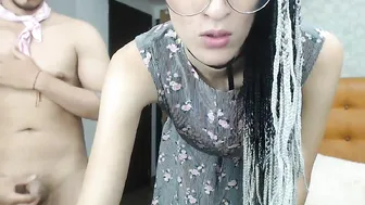 dave_criss black-haired bitch passionately masturbates cunt