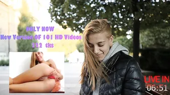 vikikinkygirl gorgeous teen doll caresses big tits