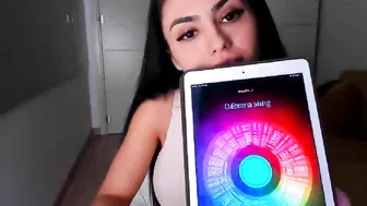 lilemma_ big tit babe pulls clit