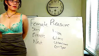 tegantrex  painted slut caresses small tits