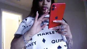 creamyexotica thick slut caresses  tits