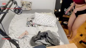 kimilee22 charming shows off her tits.