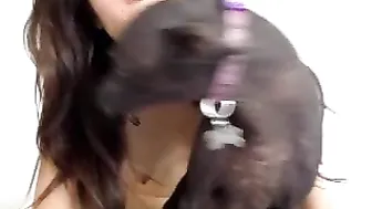 fitsexygirl Naughty kurva masturbates pussy