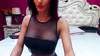 russianalissa baby pokes her fingers in the holes