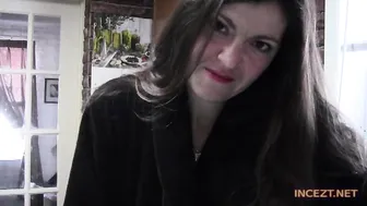 taboo mom natasha  shy chick poses naked