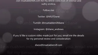 diane andrews  naughty brunette seduces with big booty