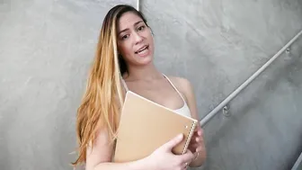 ashley alban  fun with a toy