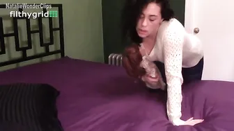 natalie wonder Sexy brunette