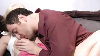 danporntaboo red-haired trash pretty jerks off pussy