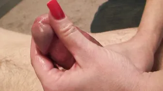 handjob by klixen desired woman fucks herself with fingers