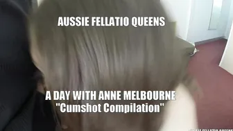 aussie fellatio queens  gets an orgasm