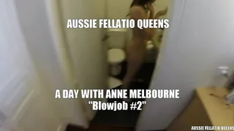 aussie fellatio queens  busty kitty sucking penis