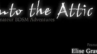 into the attic appetizing sluts whore  with sex toy