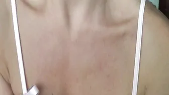 kelly hart & small nipple masturbating pussy sex toy