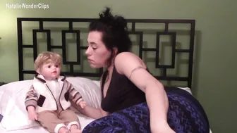 natalie wonder cute milf fucks shaved cunt