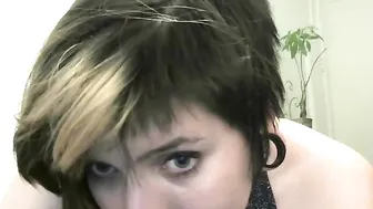 sexysally  breathtaking babe planting in a dildo