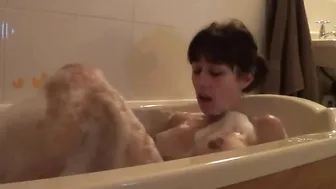 kelly hart & gorgeous female licks dildo