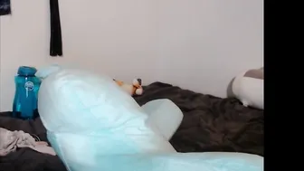 ladyghost19  angel masturbates pink pussy