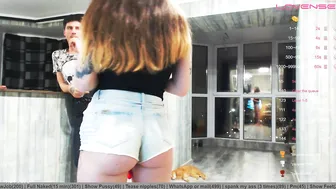 crazycouple3 playfully tease tongue