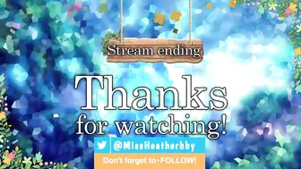 heatherbby9  spread her legs and caresses herself