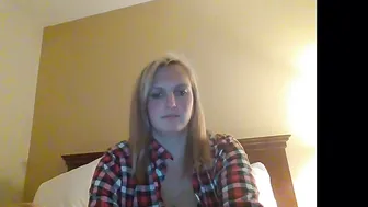 emmagrace stocking babe shows elastic tits