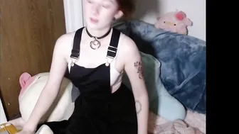 ladyghost19  incendiary trash is engaged in double penetration