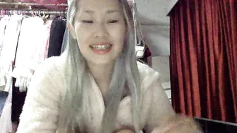 whitemeow  young slut gets naked before boobs
