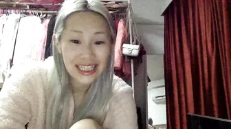 whitemeow  young slut gets naked before boobs