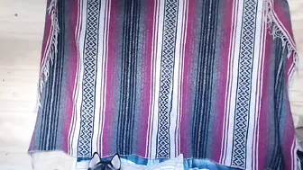 straightdown beautiful bitch jerks off with an unusual device