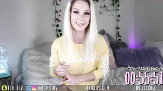 lexi_luv  cute chick posing in lingerie