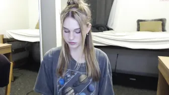 strawberry  tasty  cam girl  fucks her ass furiously