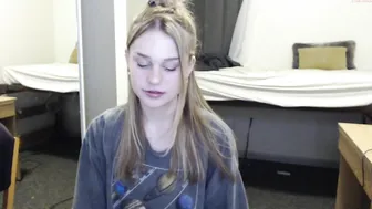 strawberry  tasty  cam girl  fucks her ass furiously