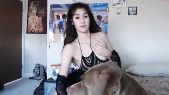 sweettreat0  sultry slut fucks her pussy