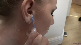 DANIELLE MAYE clips4sale hot brunette girl gently masturbates cunt