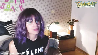 midnight_snack_ graceful bitch masturbates pussy