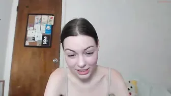 mscoolcheese skinny chick masturbates through her pussy panties