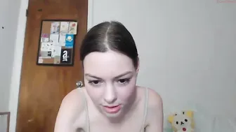 mscoolcheese skinny chick masturbates through her pussy panties